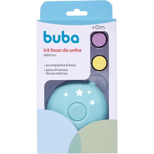 Buba, Kit Lixas De Unha Elétrico