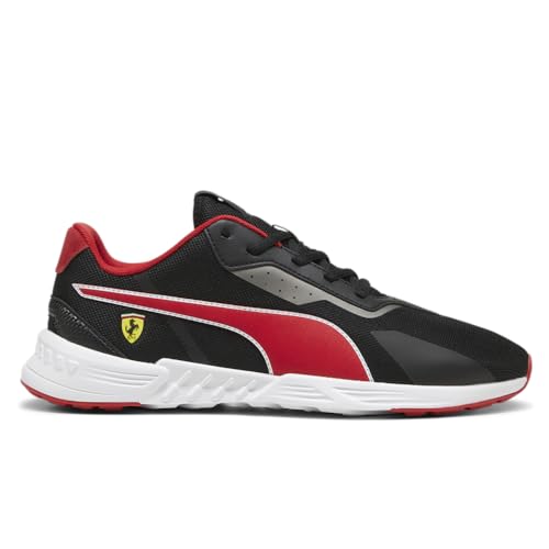 PUMA Mens Scuderia Ferrari Tiburion Lace Up Sneakers Shoes Casual - Black - Size 11.5 M