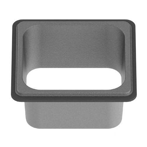 Countertop Trash Chute Flap Cover Stainless Steel Built-in Trash Chute - View #10