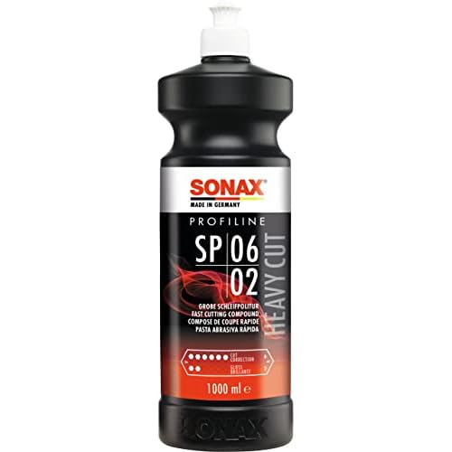 SONAX PROFILINE SP 06-02 (1 Liter) silikonfreie Schleifpaste zum Abschleifen von verwitterten und verkratzten Lackschichten | Art-Nr. 03203000