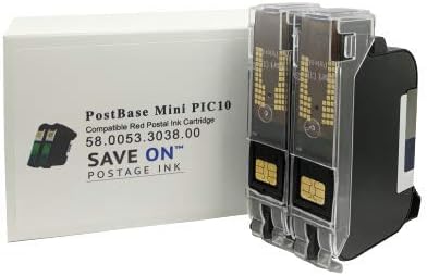 Red Fluorescent Postage Meter Ink Cartridge Compatible with Pic40 Red Ink Francotyp Postalia Postage Meter Cartridge – Ink Cartridge for PostBase Mailing System 20/30/45/65/85