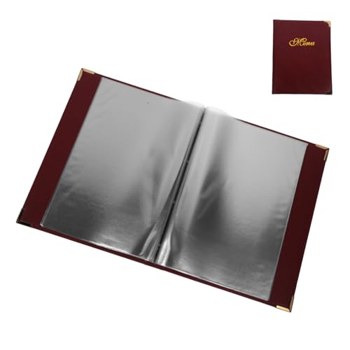 Carnet de menus pour serveurs et porte-menus simple pour restaurants