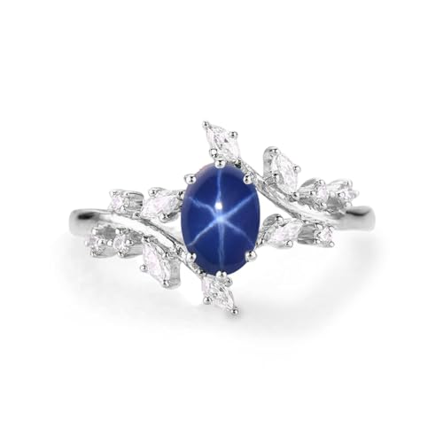 Engagement Rings for Women Oval Cut Gemstone Rings for Women 10K 14K 18K White Yellow Rose Gold Wedding Ring Anniversary Promise Ring Birthstone Statement Rings2