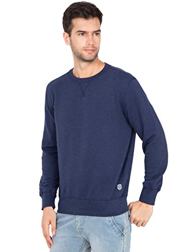 Image of Jockey US92 Men Super Combed Cotton Rich Fleece Sweatshirt with StayWarm Technology