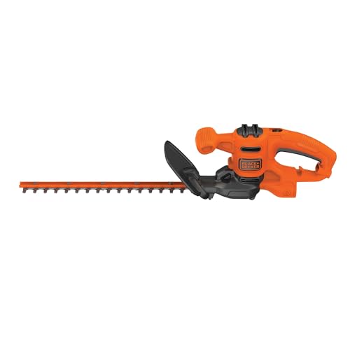 BLACK+DECKER Electric Hedge Trimmer, 16-Inch 3.0 Amp Compact Corded Power Hedge Trimmer (BEHT100) - image 9
