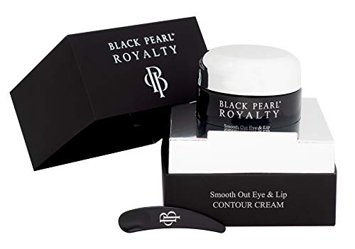 Black Pearl Crème Contour des Yeux & Lèvres 50 ml./1.7 Enrichie en Minéraux Mer Morte et Crème Perle Noire Soin Raffermissant et Anti-Ride