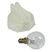 Produktbild Lampe E14 40W kompatibel mit BOSCH 00613655 45mmØ 74mm Kugelform für Backofen
