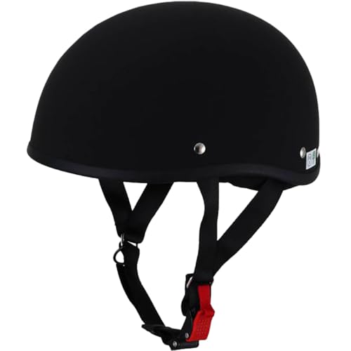 Ishino Shokai Small John Jet ハーフヘルメット バイク用 57㎝～60㎝ マットブラック 品番: SJD33MBK