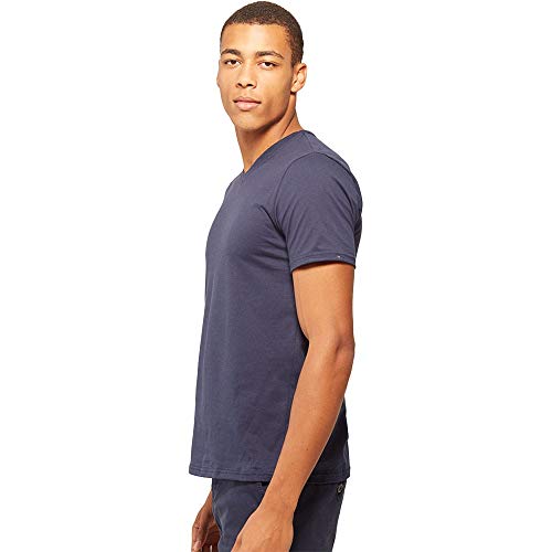 Camiseta Básica, basicamente., Masculino, Azul Marinho, P