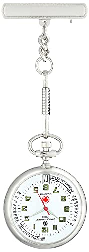 Charles-Hubert, Paris Unisex 6901-W Classic Collection Analog Display Japanese Quartz Silver Pocket Watch (B00N0IRKPM) Amazon Price History, Amazon Price Tracker