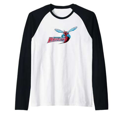 Delaware State Hornets Icon Officially Licensed Raglan Baseball Tee