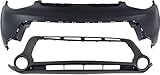 Garage-Pro Front Bumper Cover Set For Kia Soul 2014-2016 Two Tone Paint Upper, Primed, Lower, Textured, CAPA