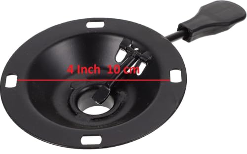 Image of GoKoo Heavy Duty Chair Swivel Plate Seat Lift Tray, Adjustable Height, Cast Iron Base, Bar Stool Plate, Replacement for Bar Stools, Office, Salon Chairs