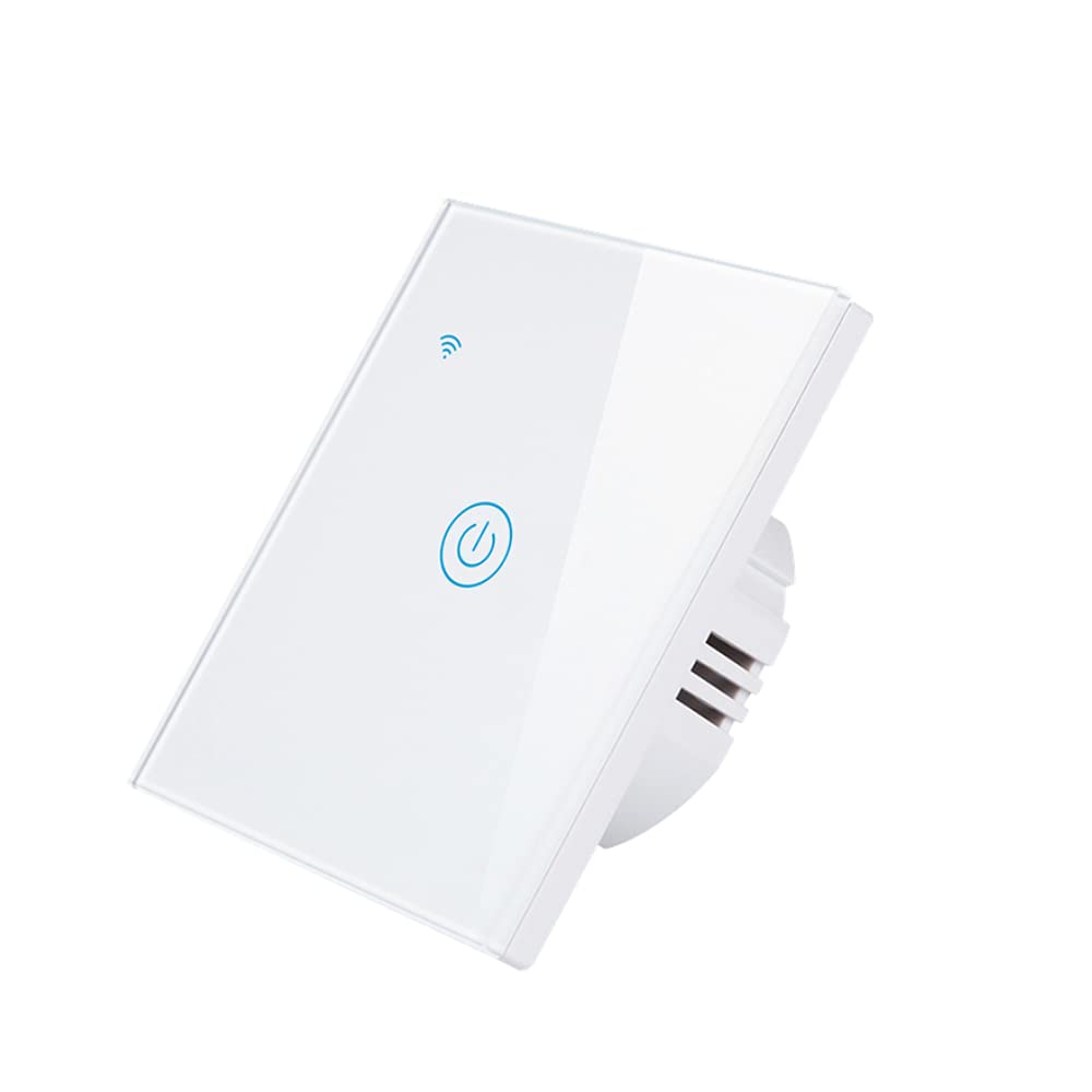 Athom WiFi Smart Wall Switch Touch 1 Gang for Apple Homekit Siri Voice