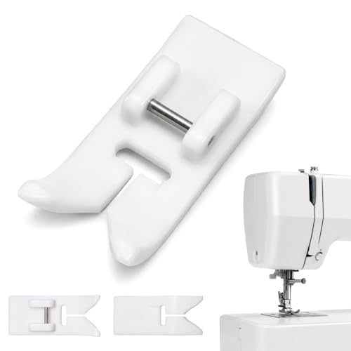 Prensatela Máquina Coser, Prensatelas de Teflón, Pie de Costura, prensatela Universal, Compatible con Máquinas Alfa, Singer, Brother, Janome, Elna, Juki, Puntada Zigzag
