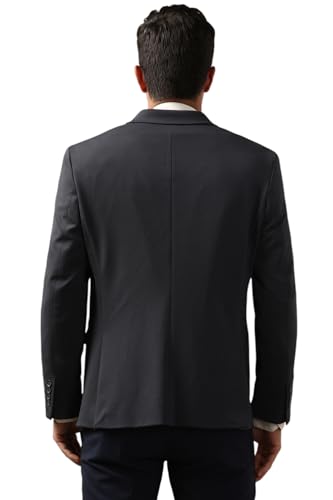 Image of Peter England Men's Neo Slim Knit Textured Blazer