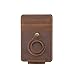 Générique Sac À Vêtements Zip Porte-Cartes en Cuir AndTthin pour Airtags Banque de Protection Wallet GPS Locator Antiloss Device Sleeve Case Sacs De Voyage À Compression sans Vide (Brown, One Size)