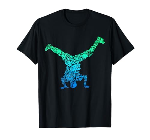 Breakdance Breakdancer Breakdancing Herren Kinder Jungen T-Shirt