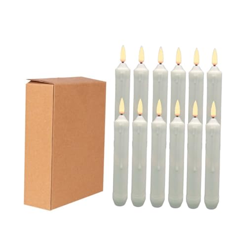 Luces de velas para bodas y fiestas SEWACC con atmósfera cálida de 12 piezas led