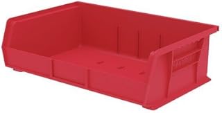 Bin [Set of 12] Color: Red, Size: 5