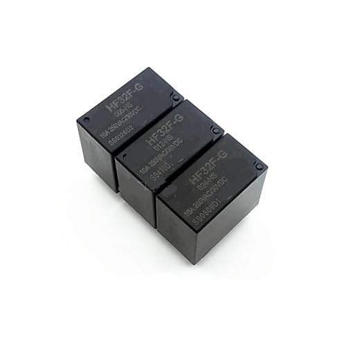 Relé de 12V 10A HF32F-G con alta capacidad de conmutación y resistencia térmica