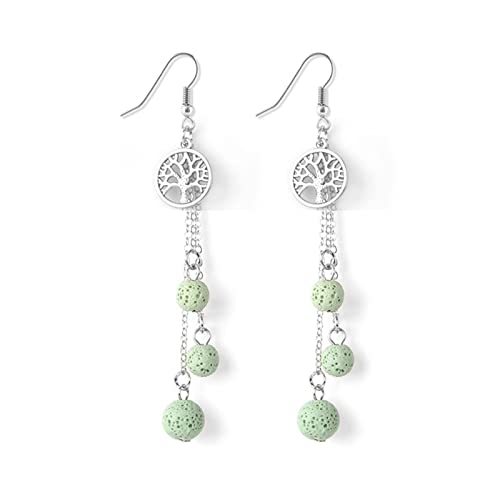 Boucles d'oreilles en pierre de lave, le cadeau idéal pour Noël