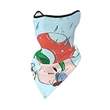 Photo Gallery wzycwb maschera sportiva con cane in stile cartone animato sull erba stampata traspirante adatta per ciclismo, sport ricreativi, escursioni e molto altro, semi di girasole e funghi, taglia unica Photo Gallery wzycwb maschera sportiva con cane in stile cartone animato sull erba stampata traspirante adatta per ciclismo, sport ricreativi, escursioni e molto altro, semi di girasole e funghi, taglia unica