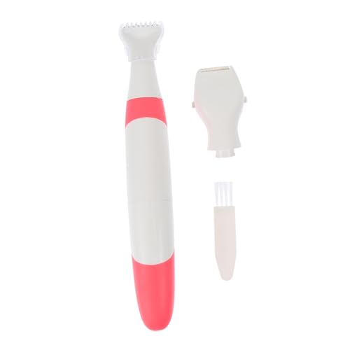 AUTSUPPL Depiladora Eléctrica Mujer Afeitadora Corporal Precisa para Axilas Piernas y Áreas Íntimas Uso Seco y Mojado Recargable Color Rojo