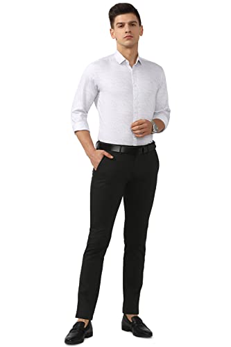Image of Van Heusen Men Slim Casual Pants