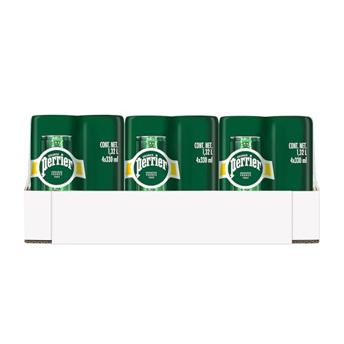 Agua Mineral Natural Perrier Slim Can 24 Latas 330ml c/u