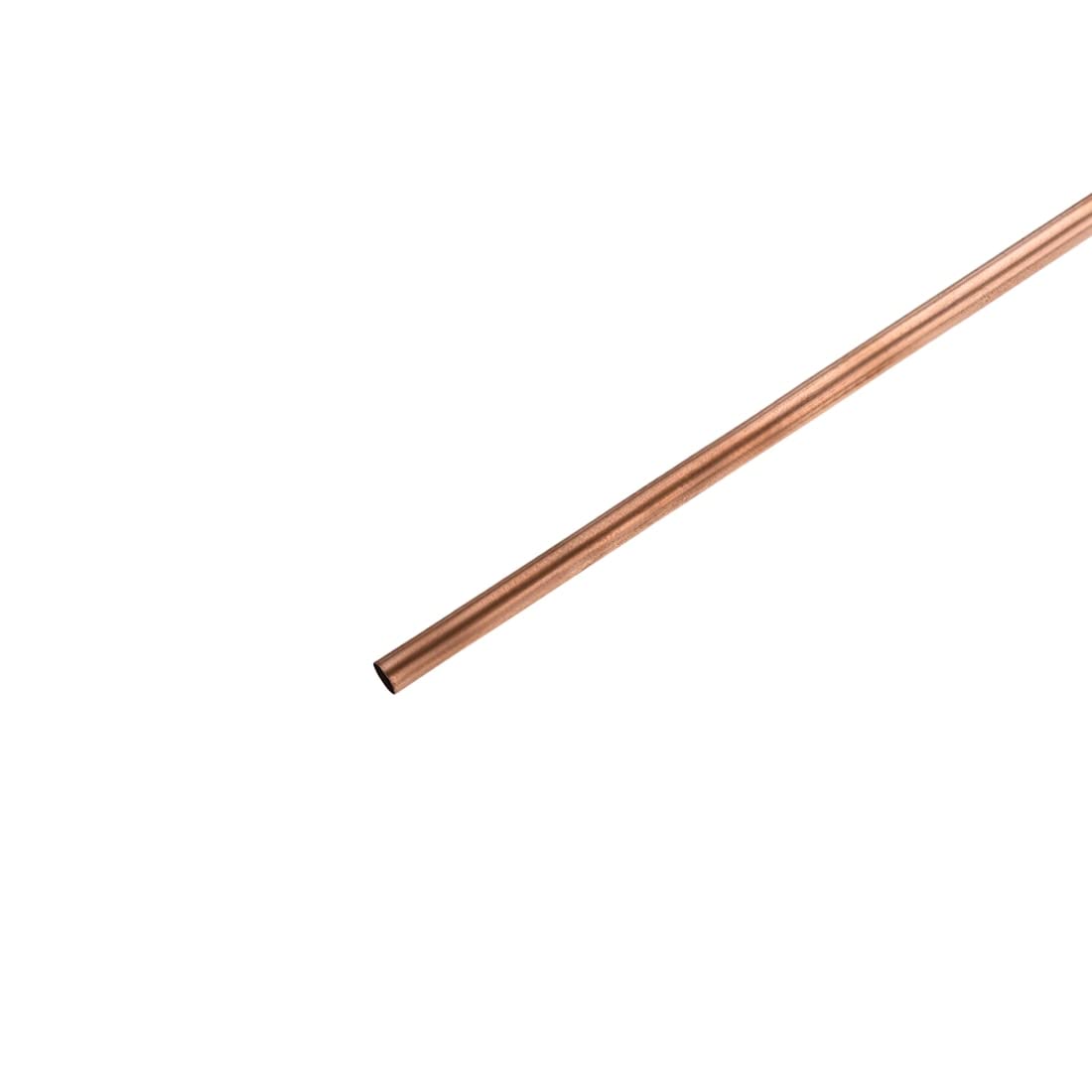Tube En Cuivre Droit T2 - 8mm X 250mm (Épaisseur 0,5mm) - Idéal Pour Bricolage, Modélisme, Projets DIY - 2