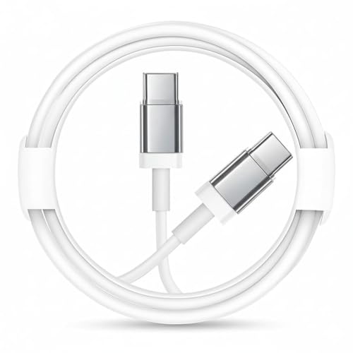 Image of NISHTECH 65W Type-C to C Fast Charging Cable | PD Quick Charge & Data Sync | Durable Tangle-Free USB-C Cord for Nothing Phone 3A Pro /3A2 /2A /2A Plus /1, CMF Phone 1, Tablets & Laptops (1 Pack)