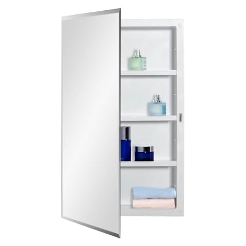 IDYLLOR Plastic Medicine Mirror Cabinet Cover