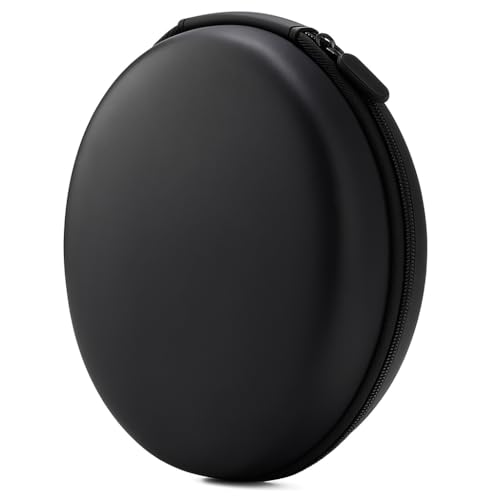 Bolsa Case Estojo Oval Rígida para Headphone Dobrável