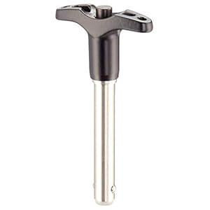Halder Kugelsperrbolzen 22340 Edelstahl T-Griff