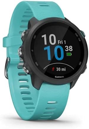 Garmin Forerunner 245 Music, GPS Running Smartwatch with Music and Advanced Dynamics, Aqua