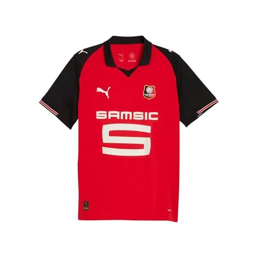 PUMA Stade Rennais F.C. Réplique du maillot domicile rouge, S pour homme
