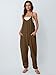 AUTOMET Jumpsuits for Women Casual Summer Outfits Rompers Comfy Beach Vacation Trendy Overalls Jumpers Fashion Clothes 2026 CoffeeBrown M