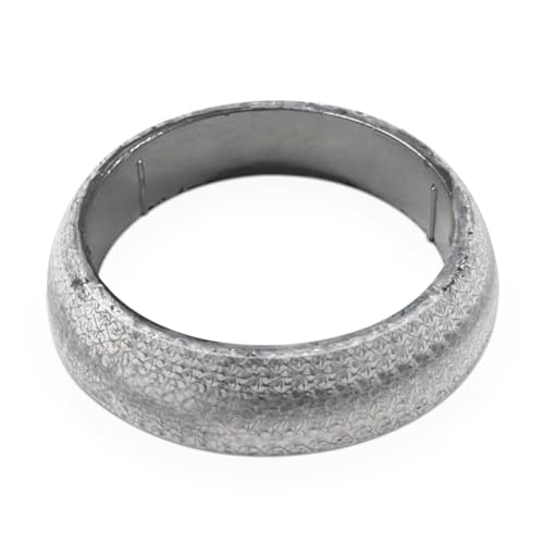 ID 65mm Car Exhaust Manifold Gasket, Graphite Exhaust Flange Muffler Gaskets Replacement, Automotive Exhaust Ring Donut Gaskets Seal Mufflers to Prevent Leaking Between Exhaust-Manifold & Exhaust-Pipe