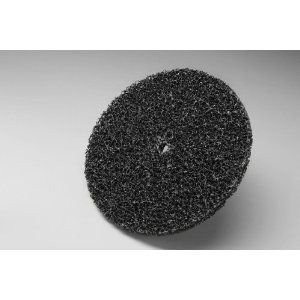 3M Scotch-Brite CS-DC Silicon Carbide Deburring Disc - Very Coarse Grade - Arbor Attachment - 8 in Diameter - 5/8 in Center Hole - 00958 [PRICE is per DISC]