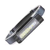 Walopola Linternas frontales para adultos | Linterna frontal LED | Faros recargables, luces de Flash impermeables, luz de cabeza magnética para ciclismo, trabajo, Camping, senderismo