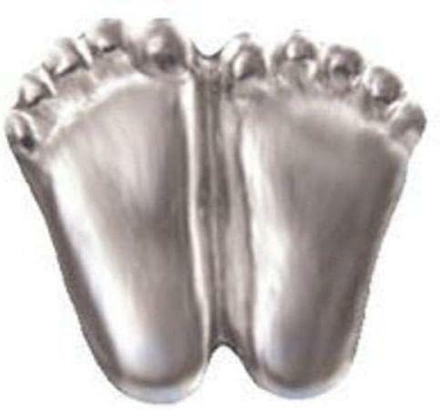 Pro-Life"Precious Feet" Lapel Pin - Silver