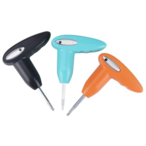 HISTAR Golf Club Adjustment Wrench Tool 3PCS New T20 (Black+Orange+Blue)