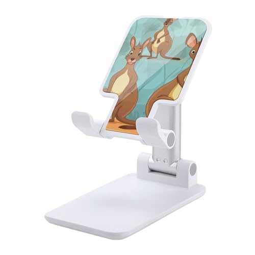 Support téléphone pliable réglable kangourou de zoo pour smartphone Android