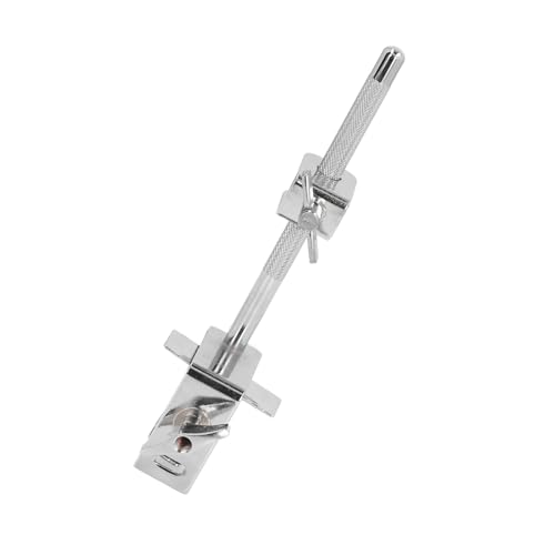 Abrazadera de cencerro para aro de bombo de acero inoxidable con soporte ajustable de altura para bateristas, músicos profesionales y principiantes miniatura 5