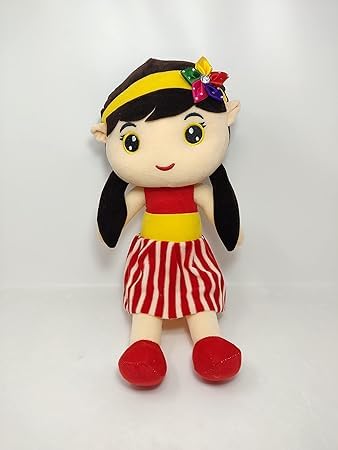 KRIDNAK Fabric Cute Soft Stuffed Doll Toy for Kids/Best Gift for Birthday (Sweet Doll (Red),55 CM) (B0CKBTFDJT) Amazon Price History, Amazon Price Tracker