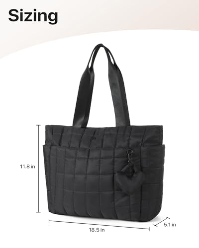 Bolsa Tote Acolchada Nollia para Mujer miniatura 5