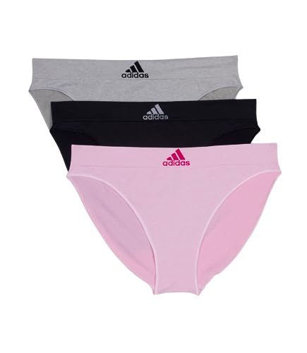 Image of adidas womens Seamless Bikini Underwear Multipack