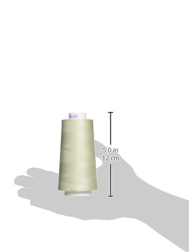 Hilo American & Efird Maxi-Lock 3000 yd perla miniatura 4