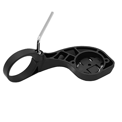 Image of Thinvik Egde Out Front Bike Computer Mount for Garmin Edge 840 /830 /820 /810 /800 /540 /530 /520 /Plus /520 /510 /500 /200 /25 Touring and Touring Plus Compatible with 31.8 /25.4mm Handlebar (Basic - Printed Logo)